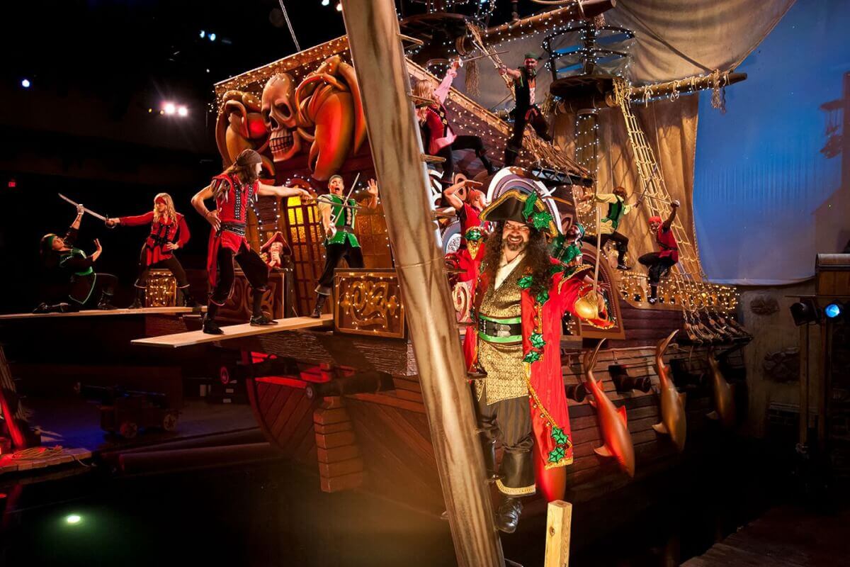 Pirates Voyage Dinner Show Christmas Mobilebrochure Myrtle Beach