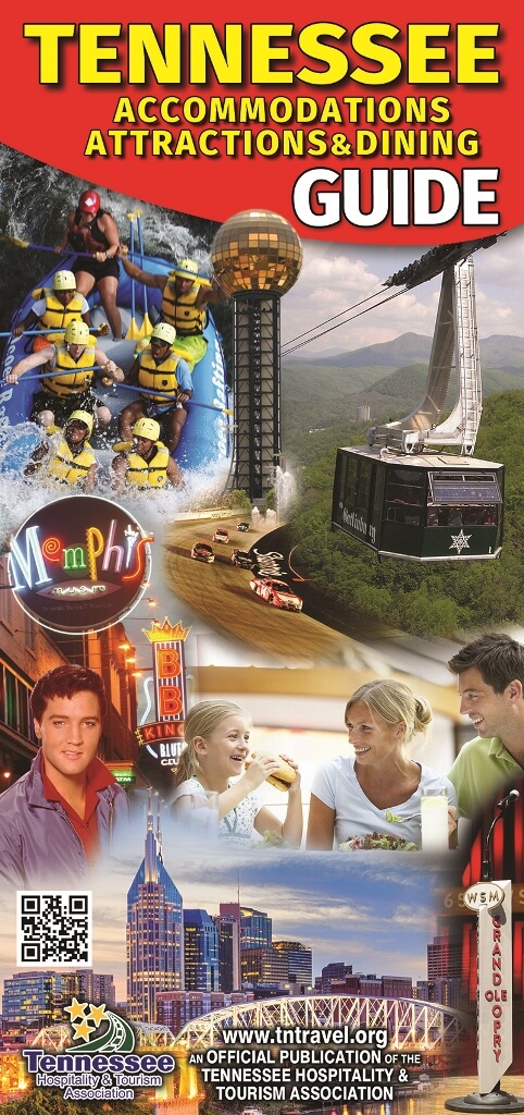 Tennessee Accommodations Attractions & Dining Guide Brochure Image