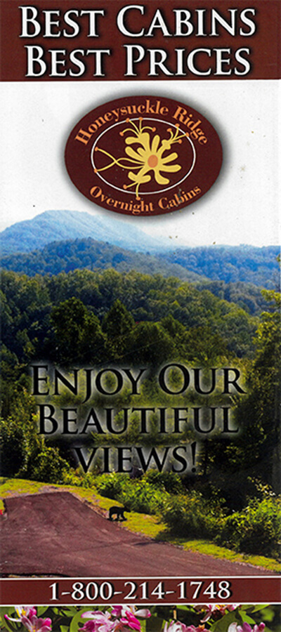 Honeysuckle Ridge Cabins Brochure Image