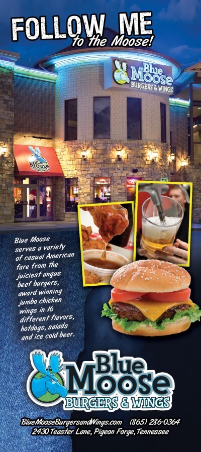 Blue Moose – Burgers & Wings Brochure Image