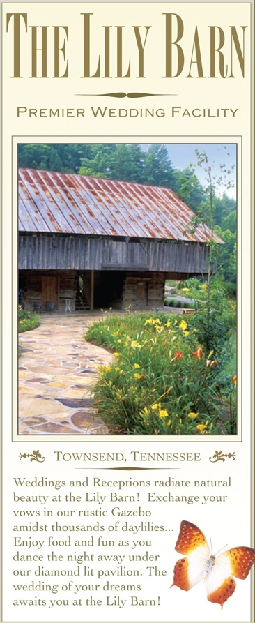 The Lily Barn Garden & Event Center Brochure Image
