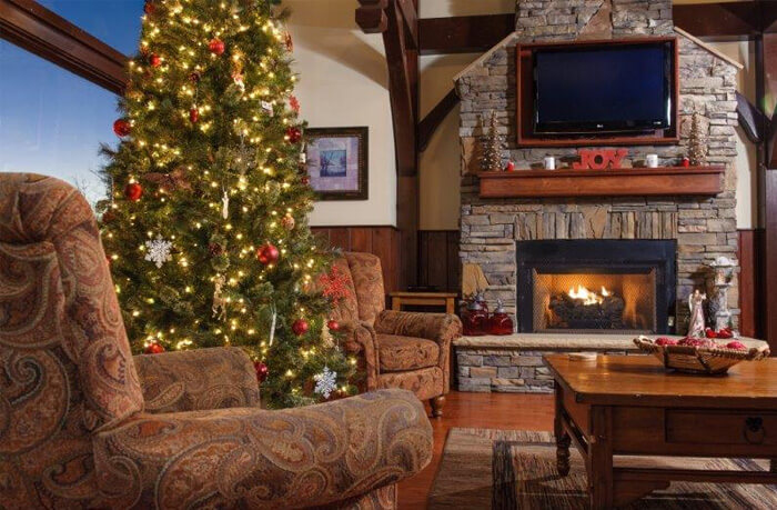 Stay in a Decked Out Cabin for Christmas in the Smokies