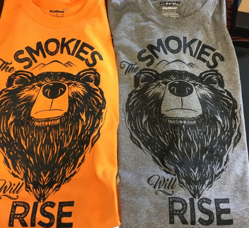 Smokies Will Rise Charity Fundraiser Shirt