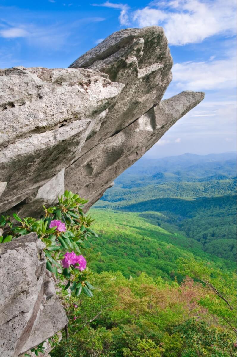 Things to do in Pigeon Forge for hikers - Chimney Tops Trail
